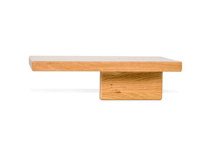 Grado Nachttisch – Holzplatte