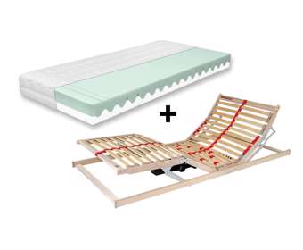 Set Ergo - matrace Dia + polohovací motorový rošt Primaflex Motor
