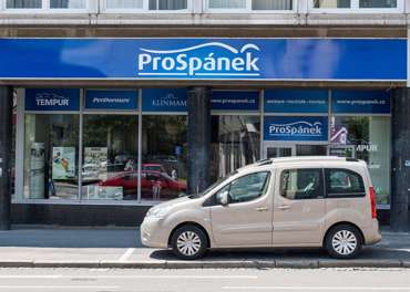 Prodejna - ProSpánek, a.s. - Kounicova